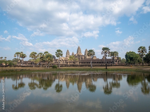 Angkor Wat ancient civilization in Cambodia (ID: 461910561)