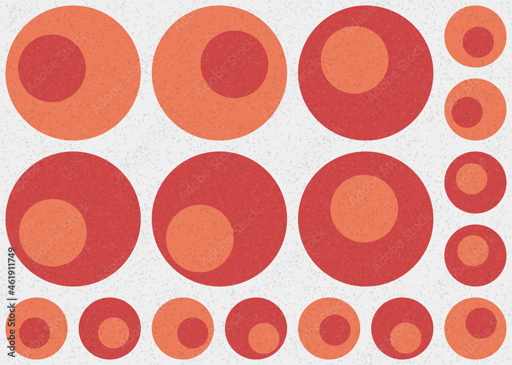 Abstract Geometric Pattern generative computational art illustration
