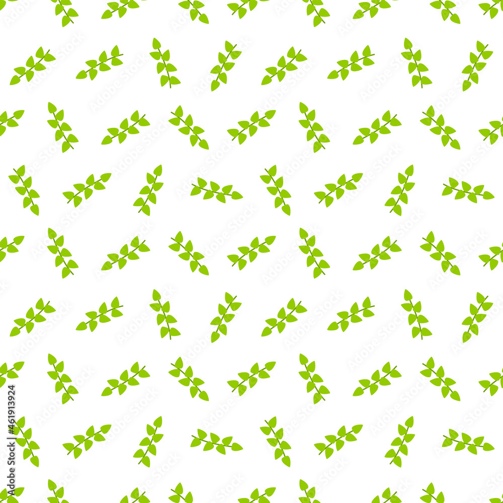 seamless background, geometric seamless pattern of leaves