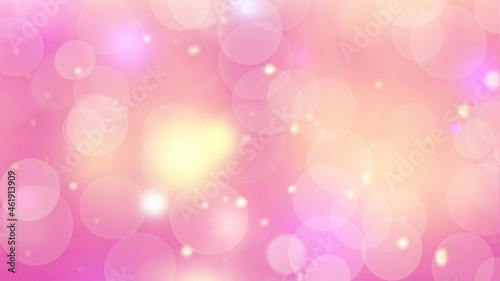 abstract background with bokeh