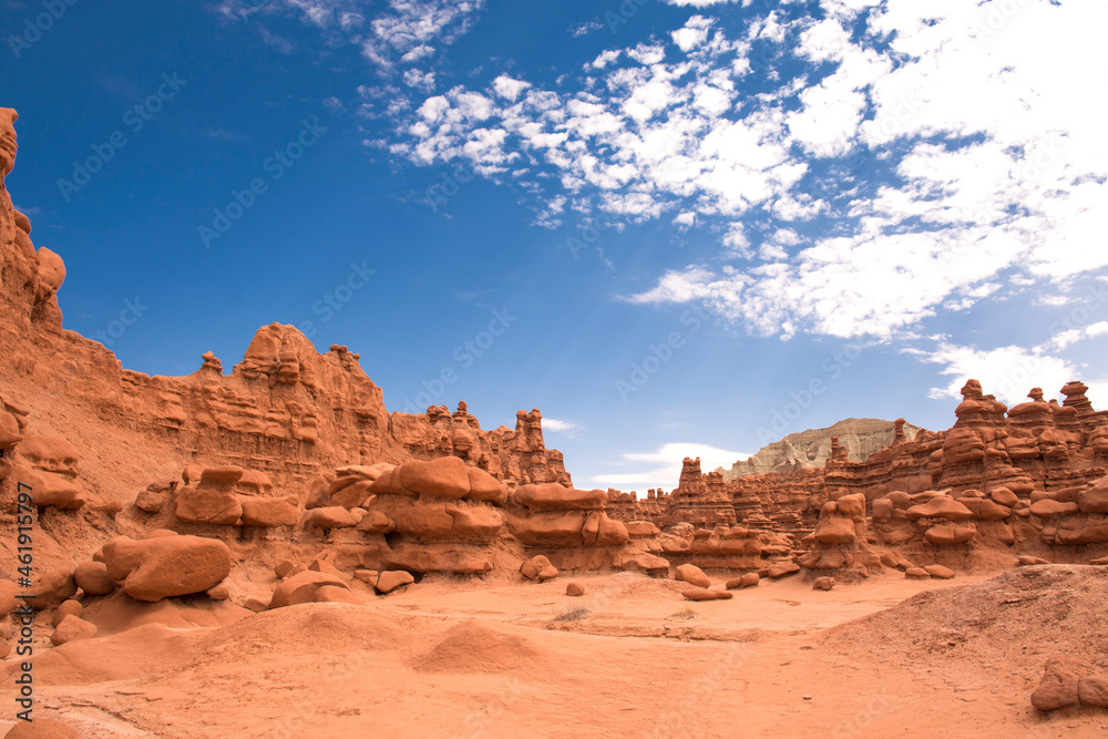landscape on the Goblin state park in the united states of america landscape on the Goblin state park in the united states of america