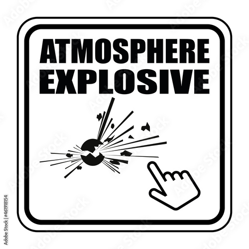 Logo atmosphère explosive.
