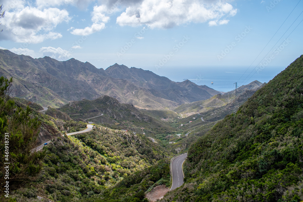 Naklejka premium Teneriffa Berge Meer