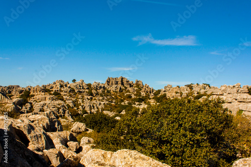 Torcal de Antequera, provincia de Málaga. Andalucía, España.
