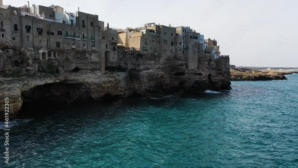 Polignano a mare high cliff shot 1 Polignano a mare high cliff shot 1