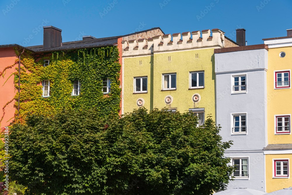 Old Houses In Wasserburg Am Inn