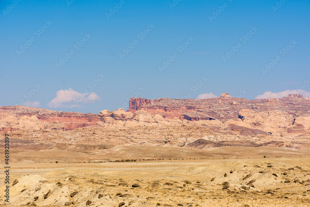 on the road Scenic Byway in Capitol Reef National Park in United States of America