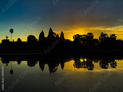 Sunrise at Angkor Wat Cambodia