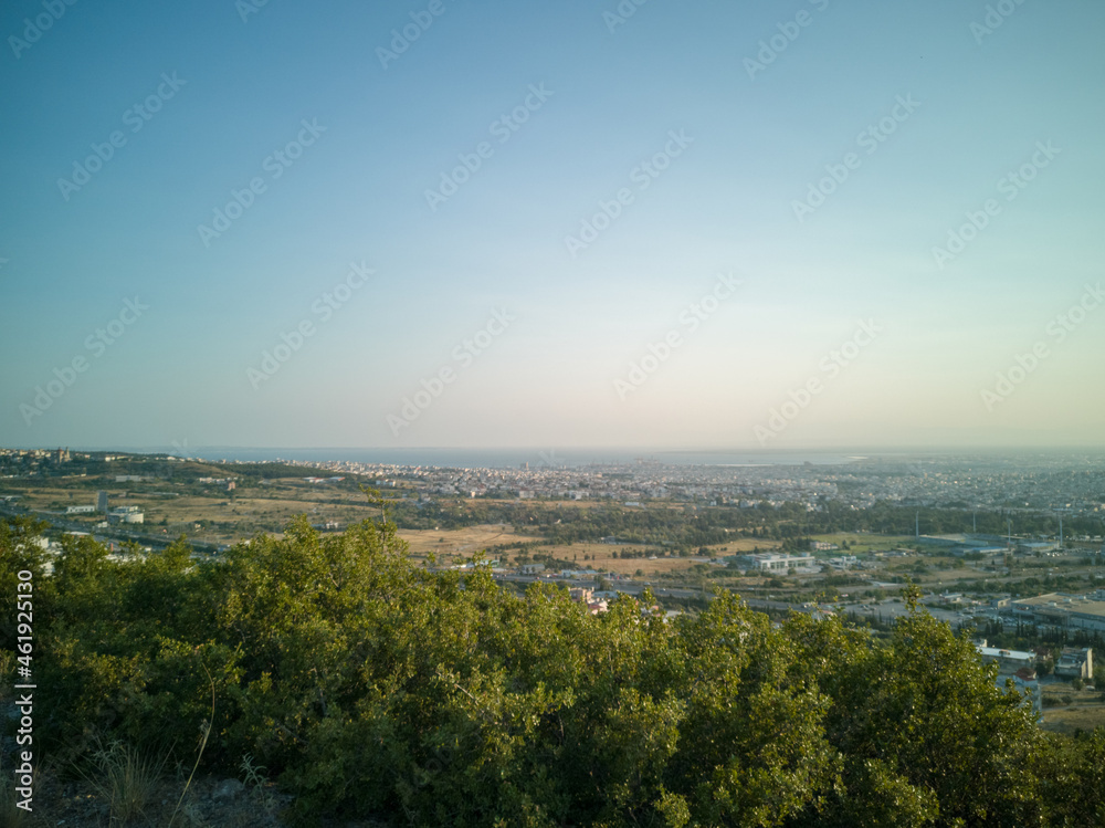 view of the city