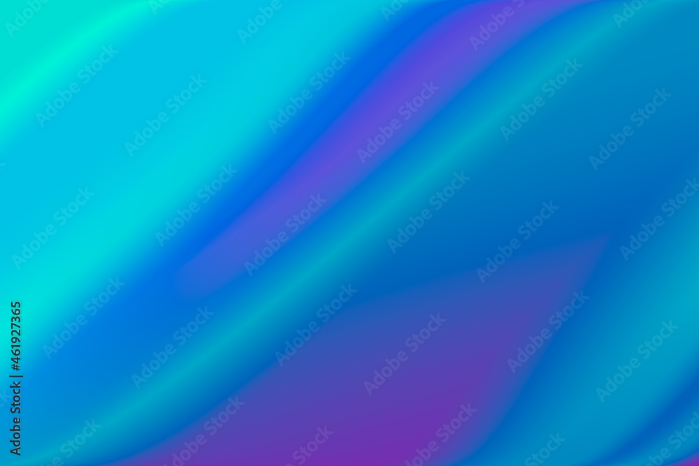 Abstract blue and purple flow gradient background. Colorful wave ...