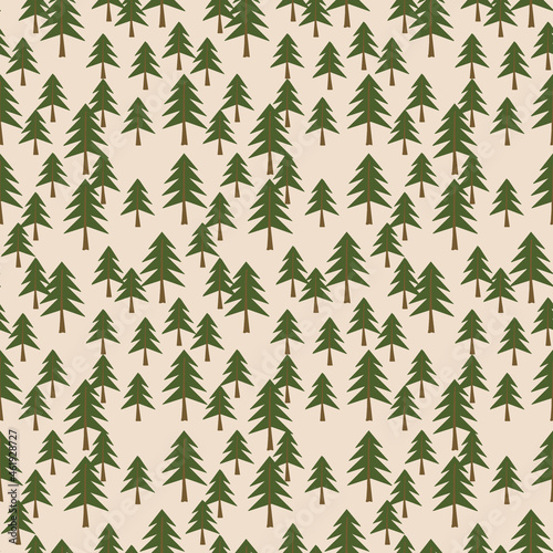 Forest Seamless Pattern for party, anniversary, birthday. Design for banner, poster, card, invitation and scrapbook 