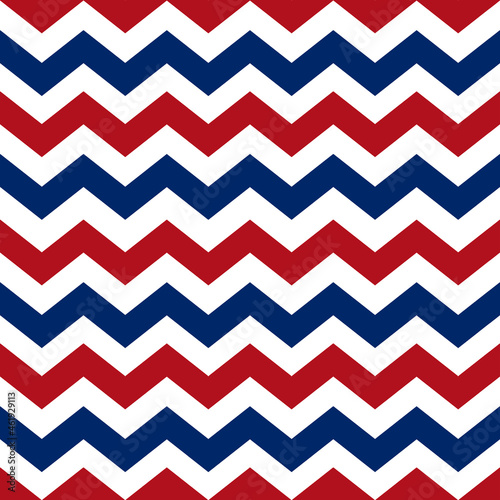 Independence Day Seamless Pattern for party, anniversary, birthday. Design for banner, poster, card, invitation and scrapbook
