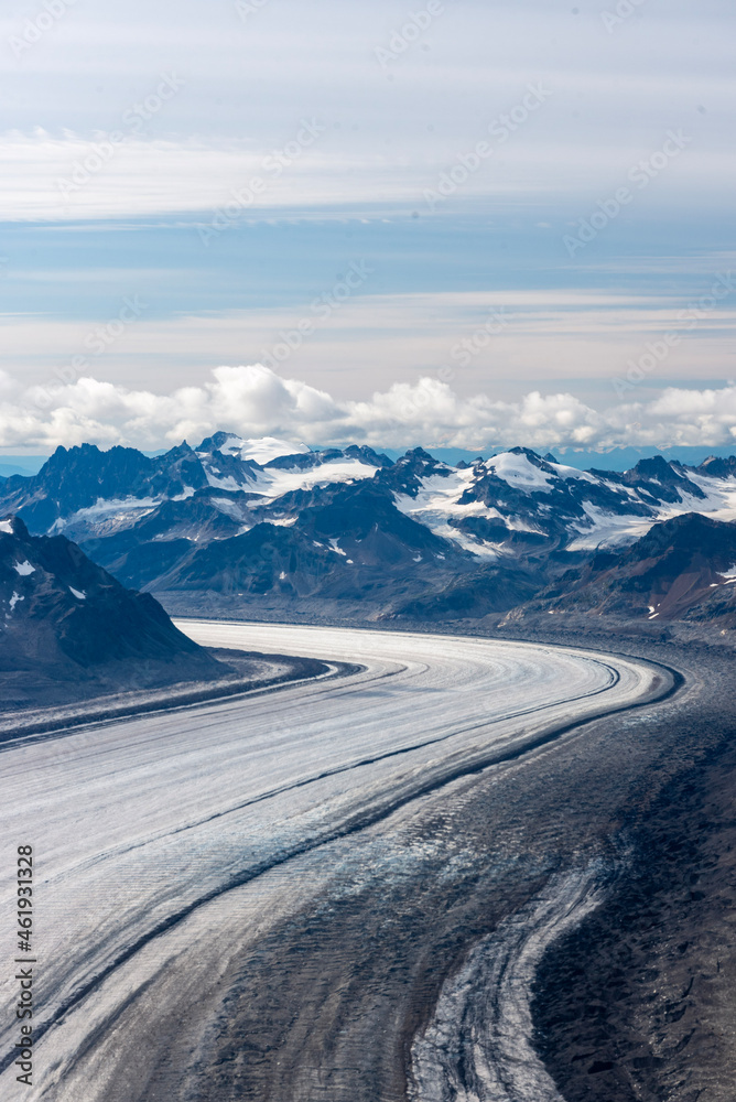 Alaskan Range Glacier Alaskan Range Glacier