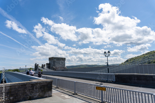 Bridge near Conwy Castle in North Wales