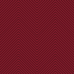 Wandcirkels Bordeaux patronen Bordeaux geometrisch chevron lijnenpatroon  © Grace