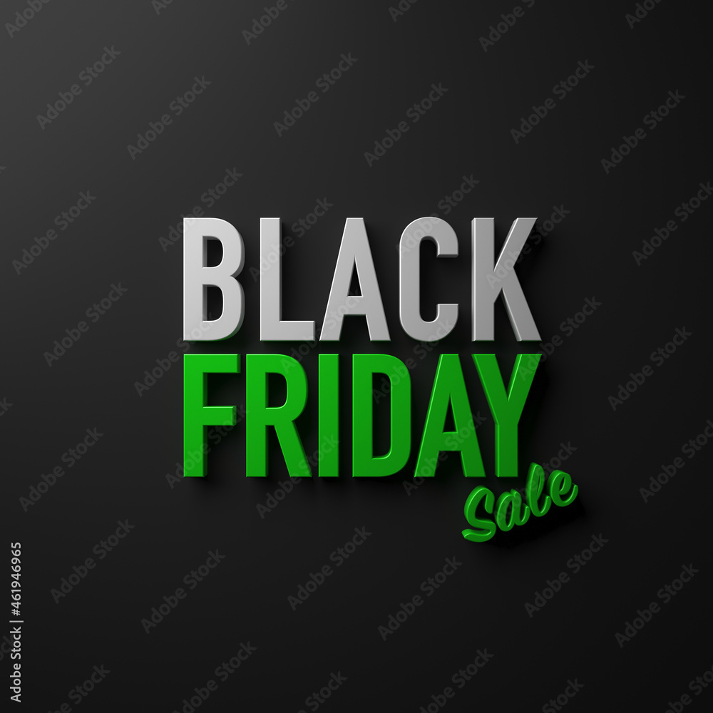 Black Friday Sale on dark background design decoration	
