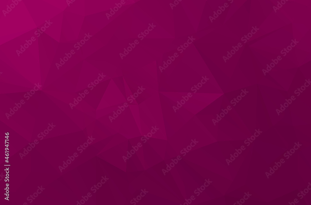 Fototapeta premium Colorful purple vivid polygonal triangular background pattern