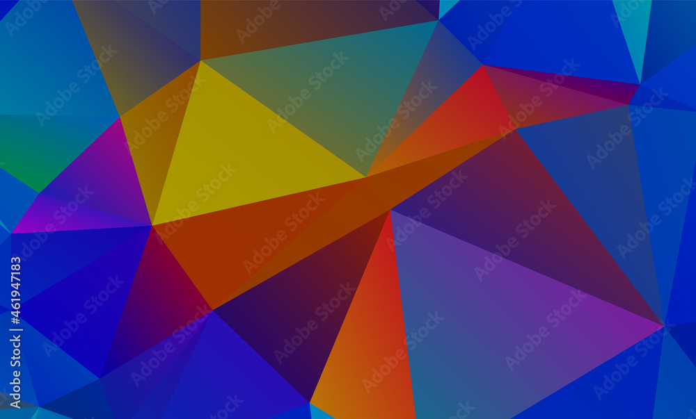 Obraz premium Abstract Geometric backgrounds full Color