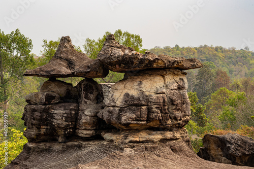 multiple rock formations