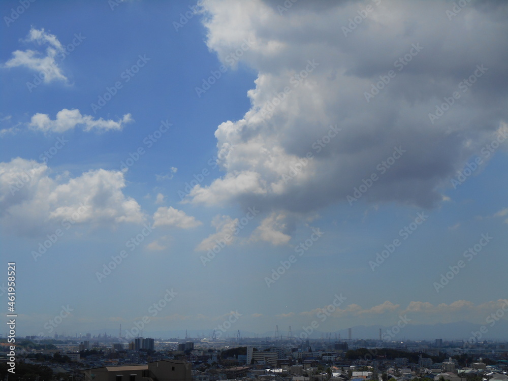 晩夏の空