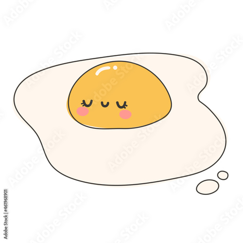 cute eggs illustration
