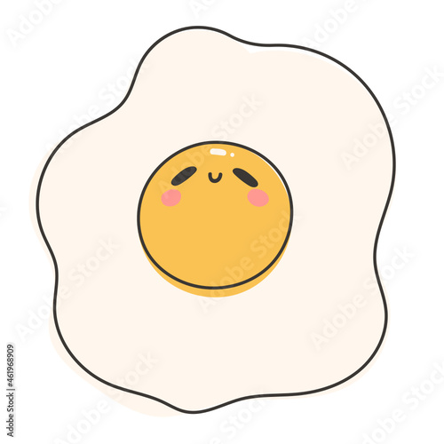 cute eggs illustration