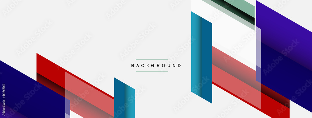 Background. Geometric diagonal square shapes and lines abstract composition. Vector illustration for wallpaper banner background or landing page