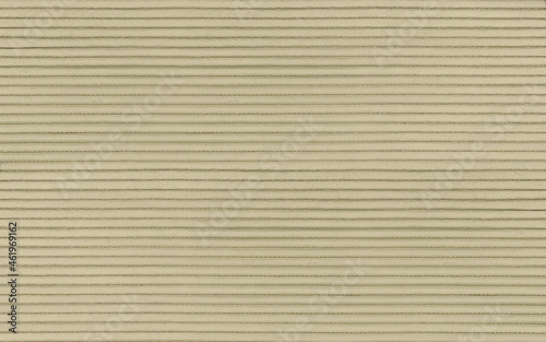 Ribbed padded leather in striped pattern