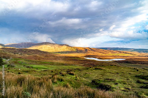 BetweenTymeen and Meenaguse in the bluestack mountains in Donegal - Ireland