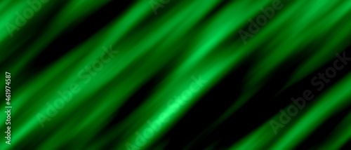 Abstract background luxury fabric cloth or liquid wave pattern design for Curve Origami and Wave Concept on Green. Copy Space -3d Rendering