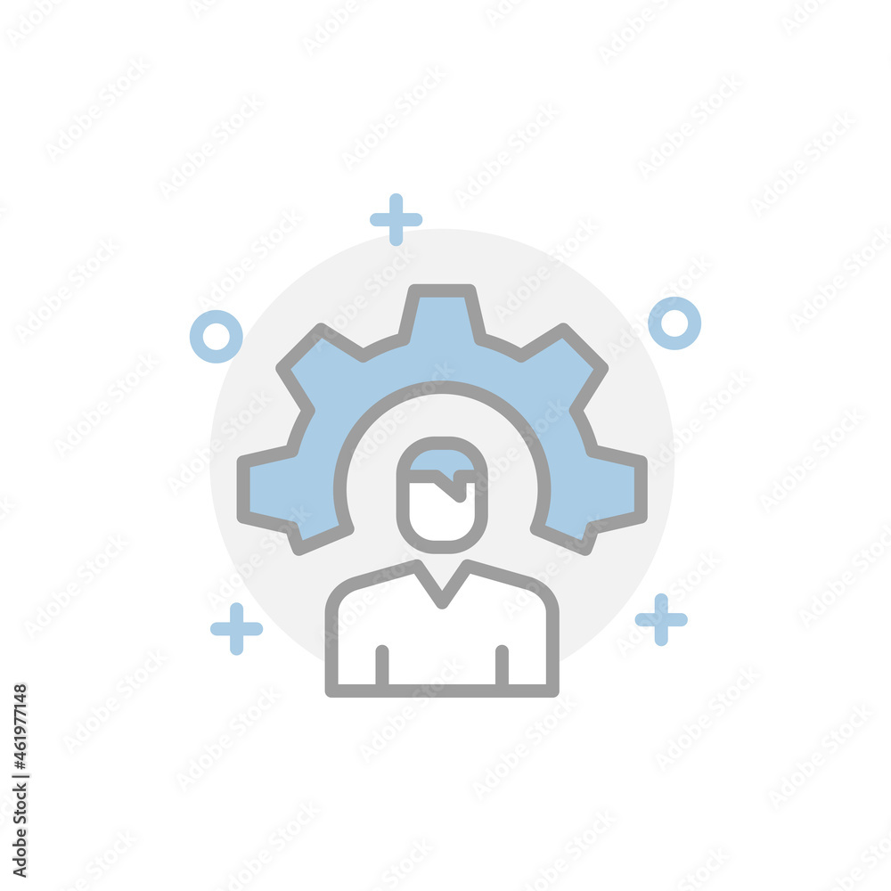 development icon flat design, vector illustration development icon flat design, vector illustration