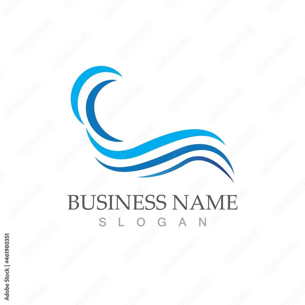 water wave icon vector illustration design water wave icon vector illustration design