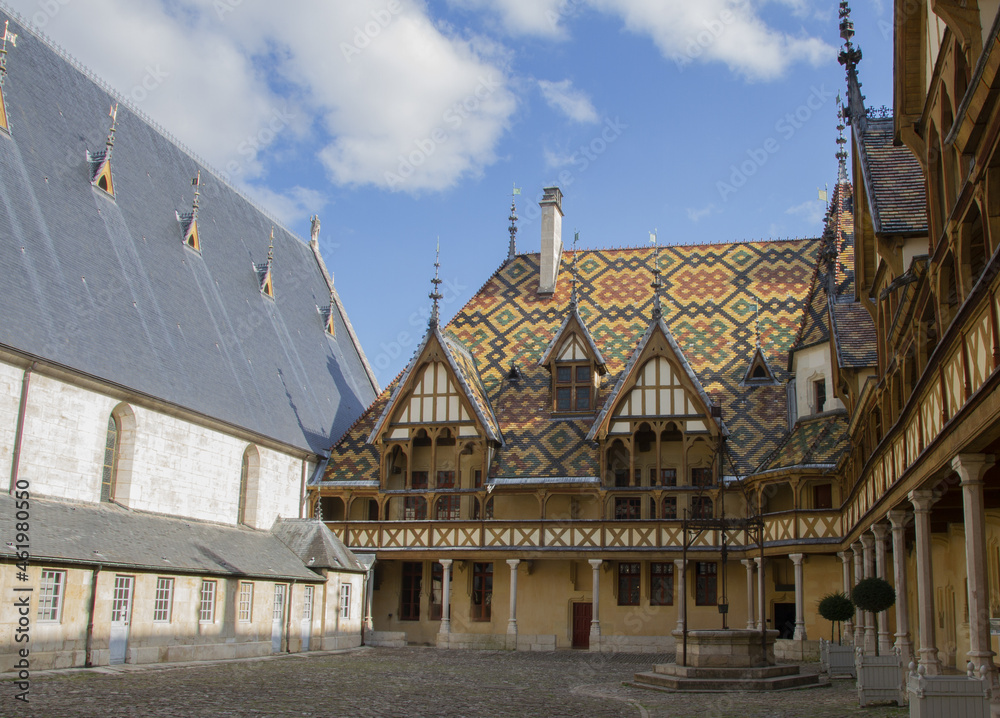 Naklejka premium Hospices de Beaune