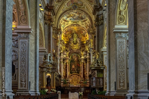 Interior Church of Klosterneuburg Abbey