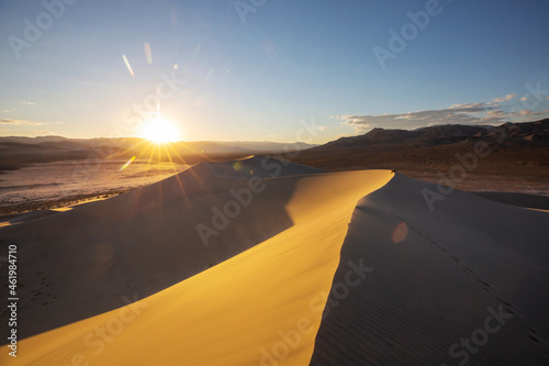 Sand dunes in California