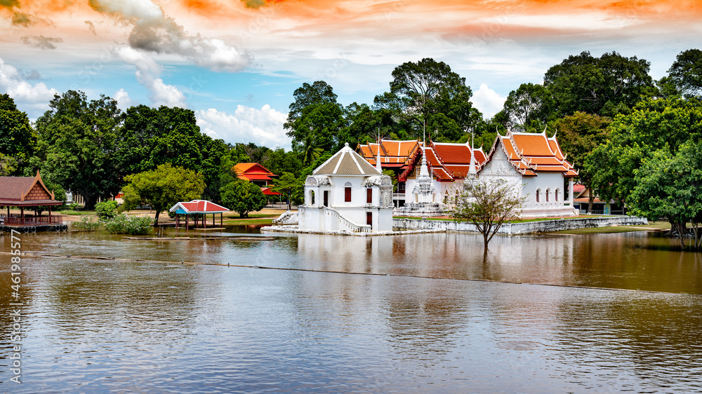Fototapeta premium Thailand Floods 2021