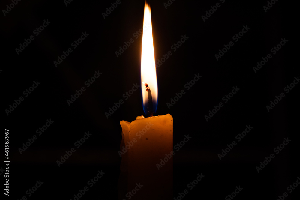 Yellow candles when using fire and not using fire Yellow candles when using fire and not using fire