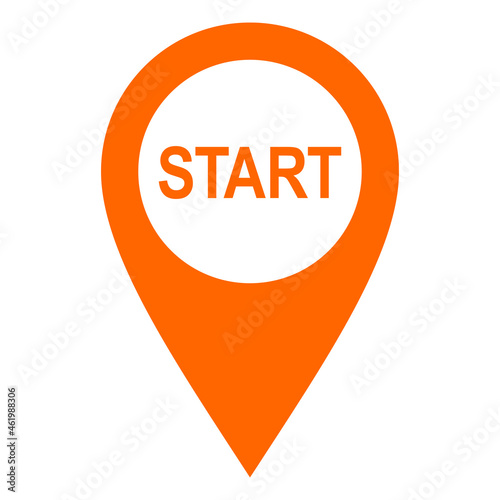 Start und Kartenmarkierung