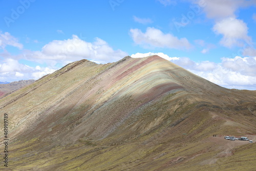 View of Palccoyo Rainbow Mountain, Peru © Takashi