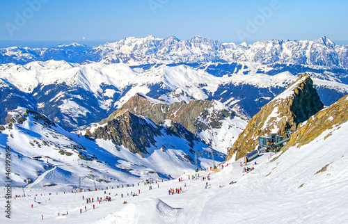 Kaprun ski resort in Austria photo