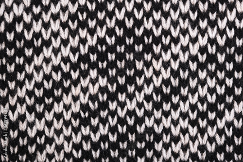 Sleeveless pullover close up. Wool sweater.