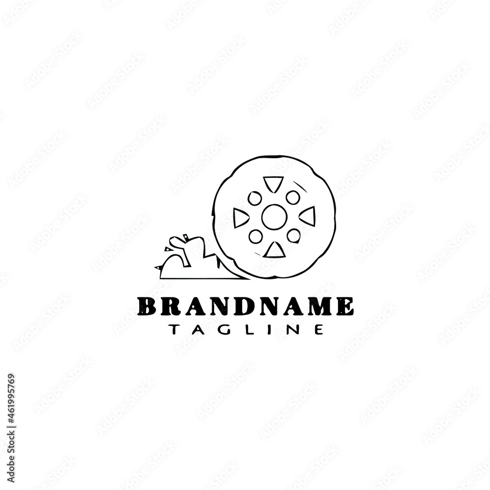 burnout logo cartoon icon design template black isolated illustration burnout logo cartoon icon design template black isolated illustration