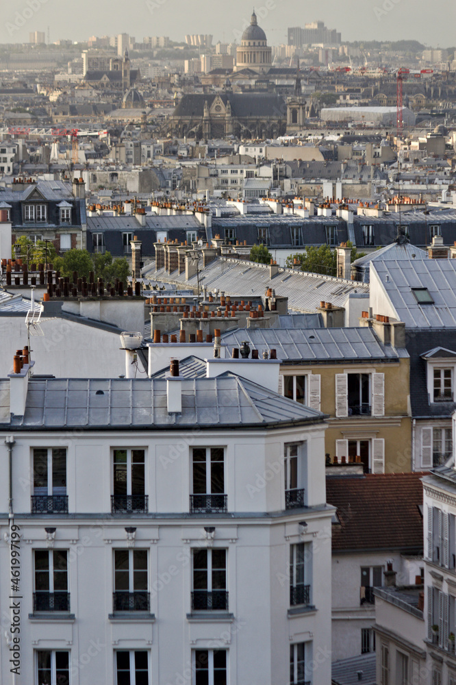 Paris vue depuis les toits 