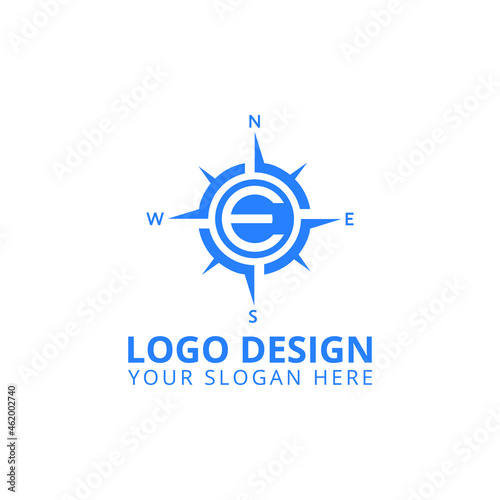 E Compass Logo Business Logo