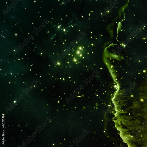 Small part of an infinite star field