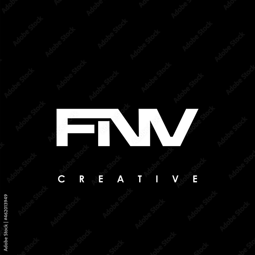 FNV Letter Initial Logo Design Template Vector Illustration FNV Letter Initial Logo Design Template Vector Illustration