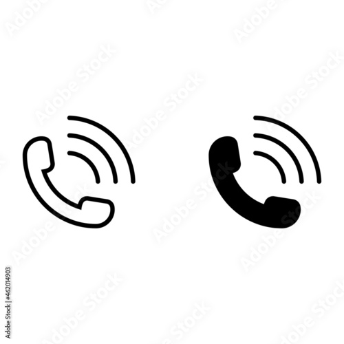 Phone Call vector icon