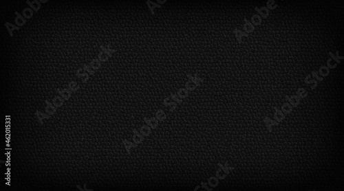 Leather texture background. Realistic black luxury natural leather texture.