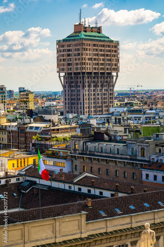 Torre Velasca in Milan, Italy