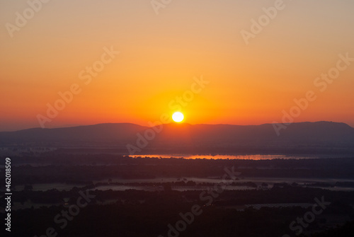 Sunrise over a Lake in Southern Australia 